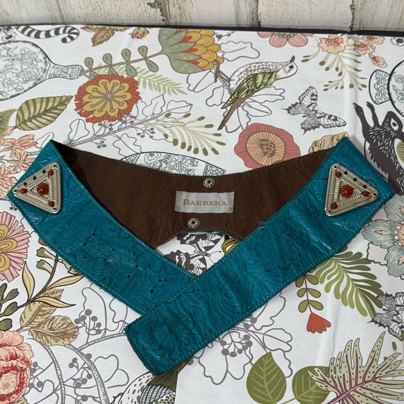 Vintage Teal and Brown Embellished Women\'s Belt main image 10